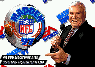 Заставка игры Madden NFL 97